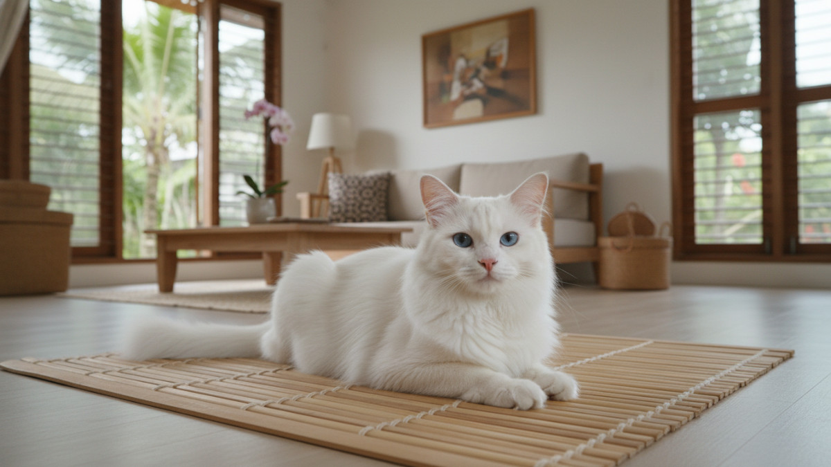 Kucing jenis Turkish Angora