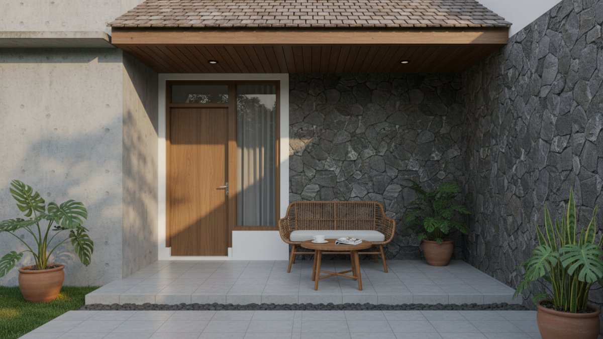 Furniture sederhana tampak elegan