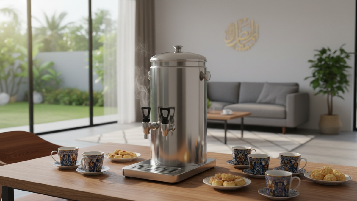 model dispenser minuman dari stainless