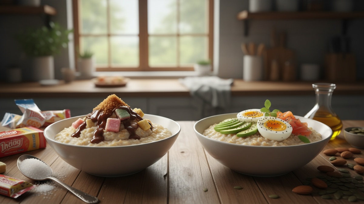  cara membuat oatmeal sahur yang seimbang nutrisinya.