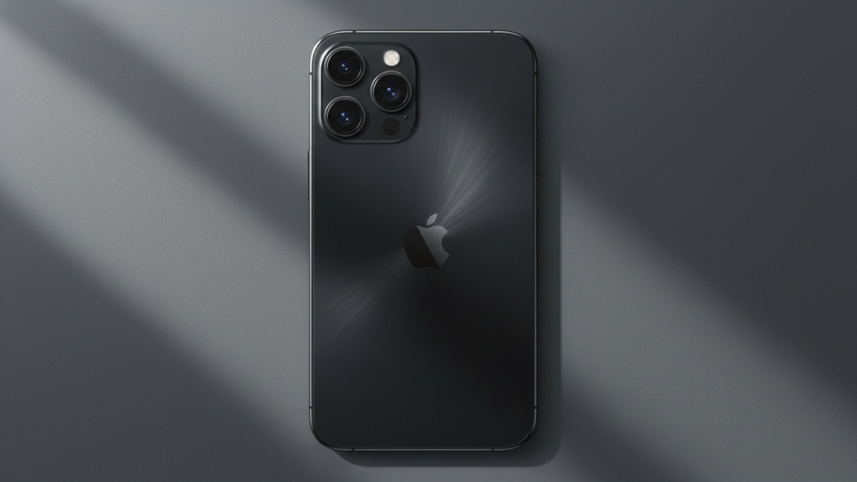 Tampilan desain belakang iPhone 17e dengan modul kamera minimalis dan bodi elegan khas Apple.