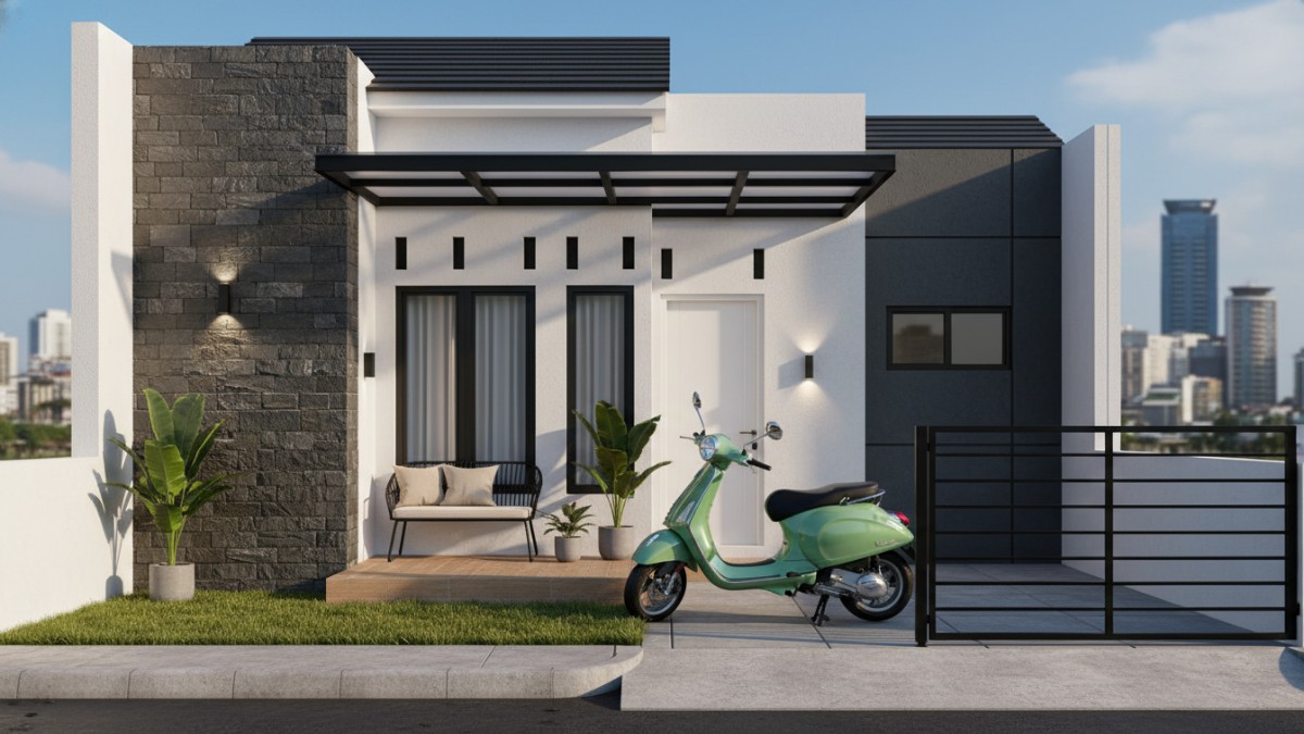 Kombinasi warna monokrom
