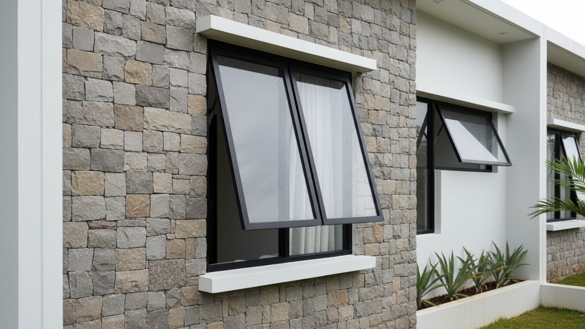Jendela awning minimalis