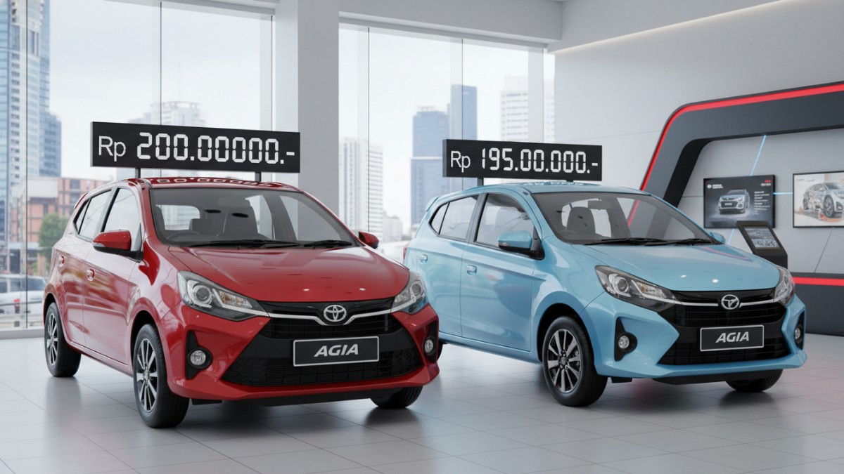 Mobil LCGC seperti Toyota Agya dan Daihatsu Ayla yang dulu terkenal murah kini mengalami kenaikan harga di pasar otomotif Indonesia.