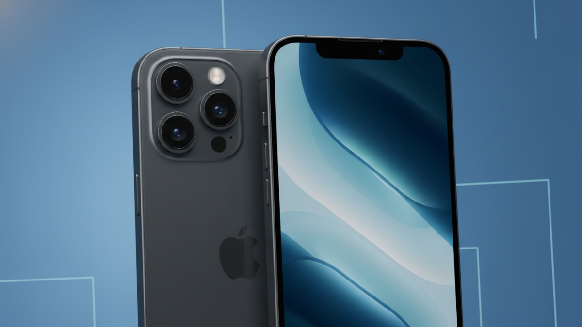 iPhone 17e dengan layar Super Retina XDR dan kamera 48 MP, menampilkan desain smartphone Apple entry-level terbaru.