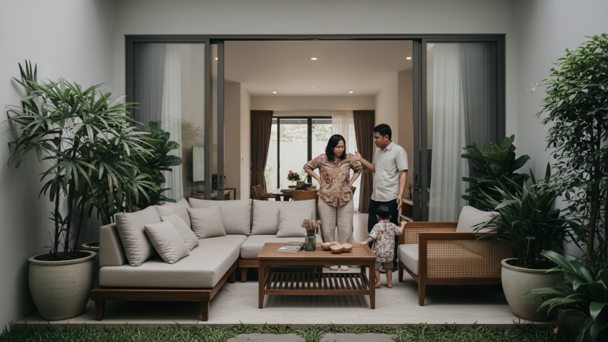 kesalahan saat memilih furnitur 
