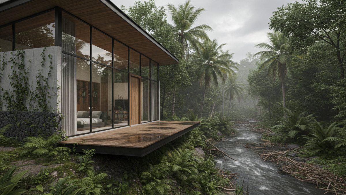 Kesalahan umum saat mencoba desain rumah dekat alam