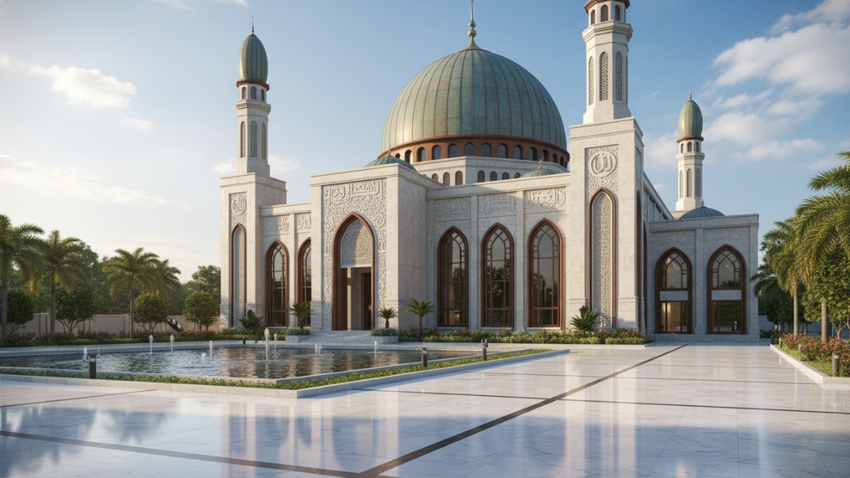Suasana i&rsquo;tikaf di masjid pada sepuluh malam terakhir Ramadhan, umat Muslim memperbanyak ibadah dan dzikir memburu Lailatul Qadar.