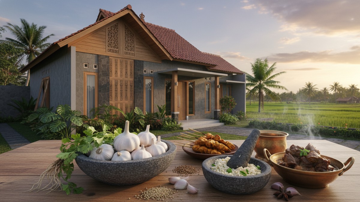 Gunakan bawang putih dan ketumbar sebagai dasar bumbu Bumbu dasar seperti bawang putih dan ketumbar memiliki fungsi aromatik sekaligus penyeimbang rasa. Di banyak resep tradisional, kombinasi ini seri