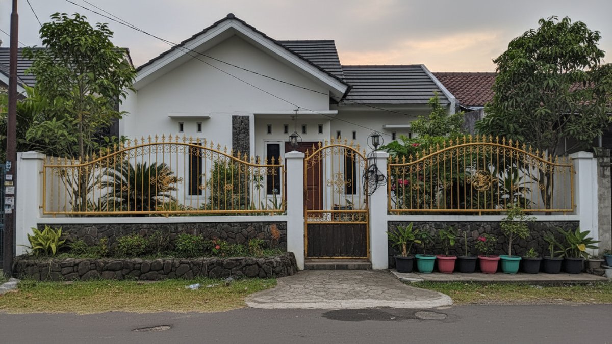 Kesalahan desain pagar rumah kecil yang sering terjadi