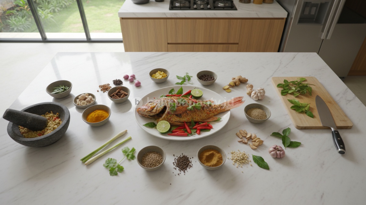 Penggunaan rempah dapur untuk olahan ikan 