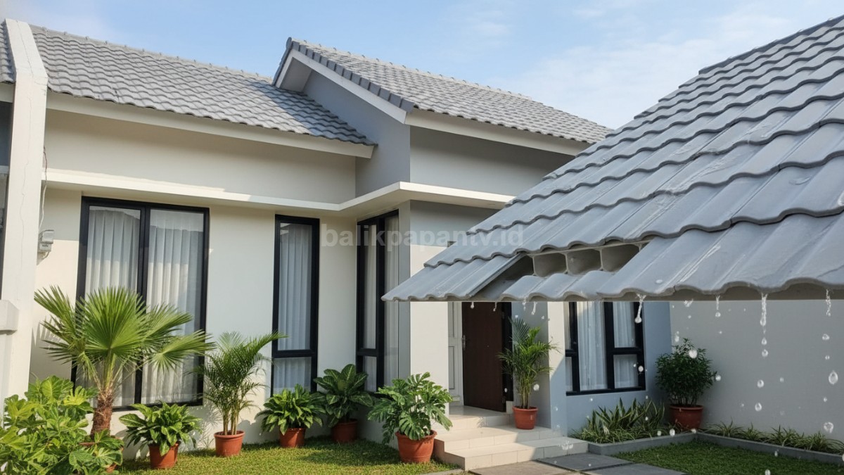 Berbagai jenis atap anti panas seperti UPVC. Selain itu, atap UPVC juga tahan terhadap suara hujan.