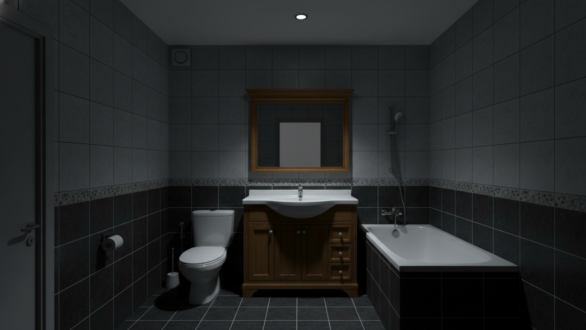 kesalahan mendesain kamar mandi membuat kamar mandi menjadi gelap
