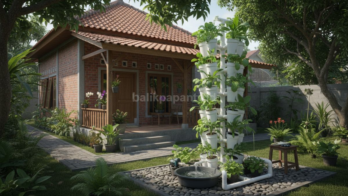 Contoh media tanam terlalu padat seperti tanah biasa yang menyebabkan akar tanaman membusuk dan air menggenang
