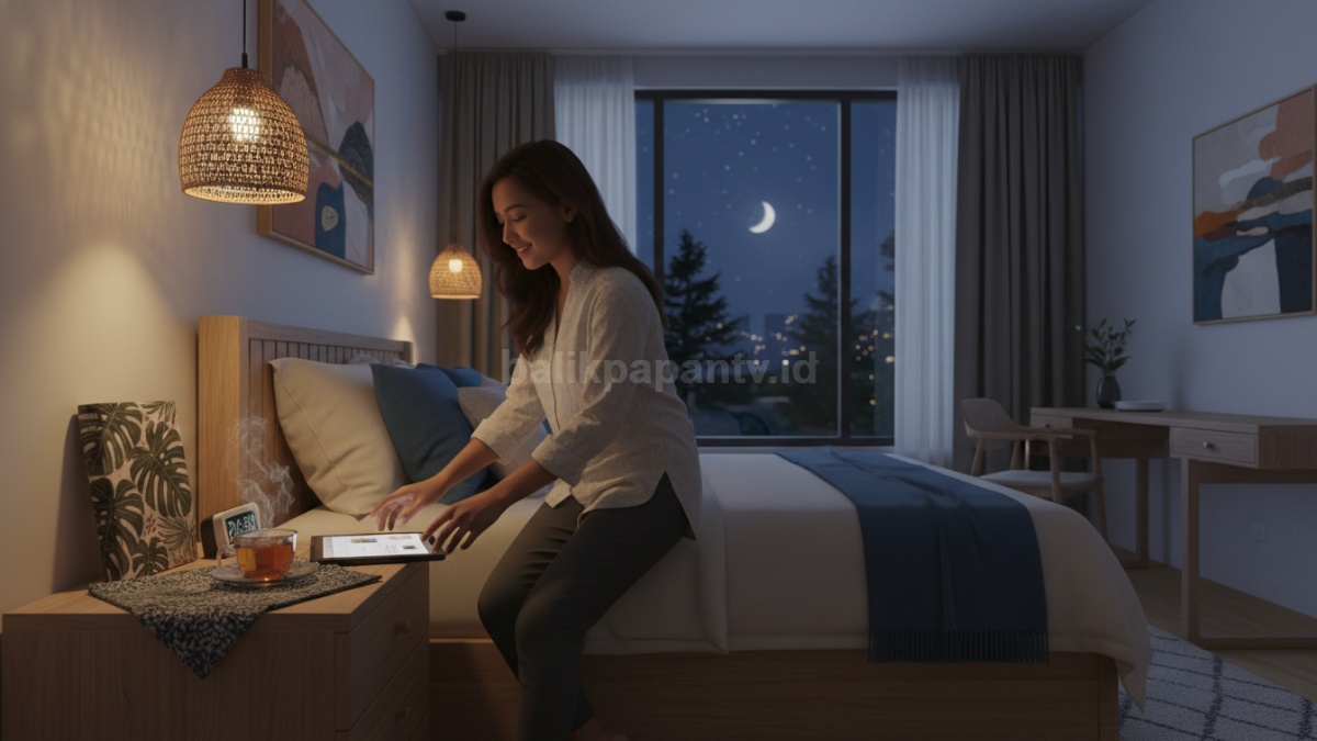  Batasi layar sebelum tidur