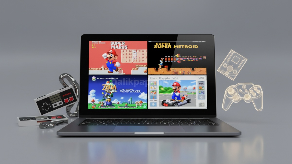 Performa emulasi NES, SNES, GameCube, Wii lancar di MacBook Neo.