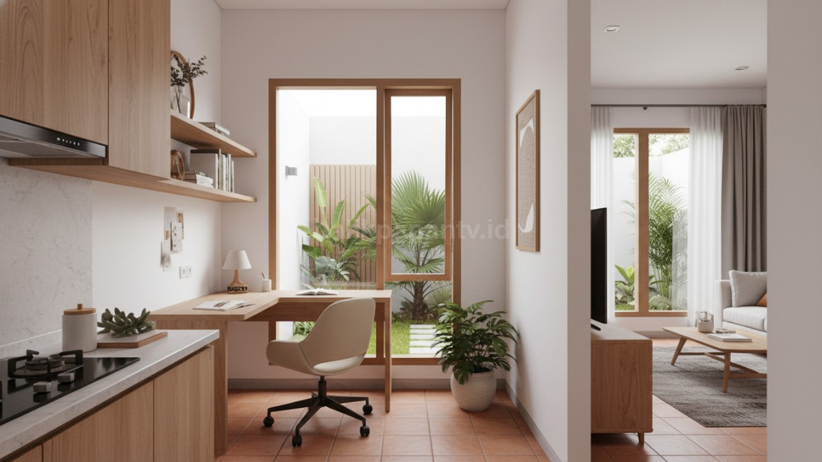 Ruang sudut rumah yang belum dimanfaatkan secara optimal
