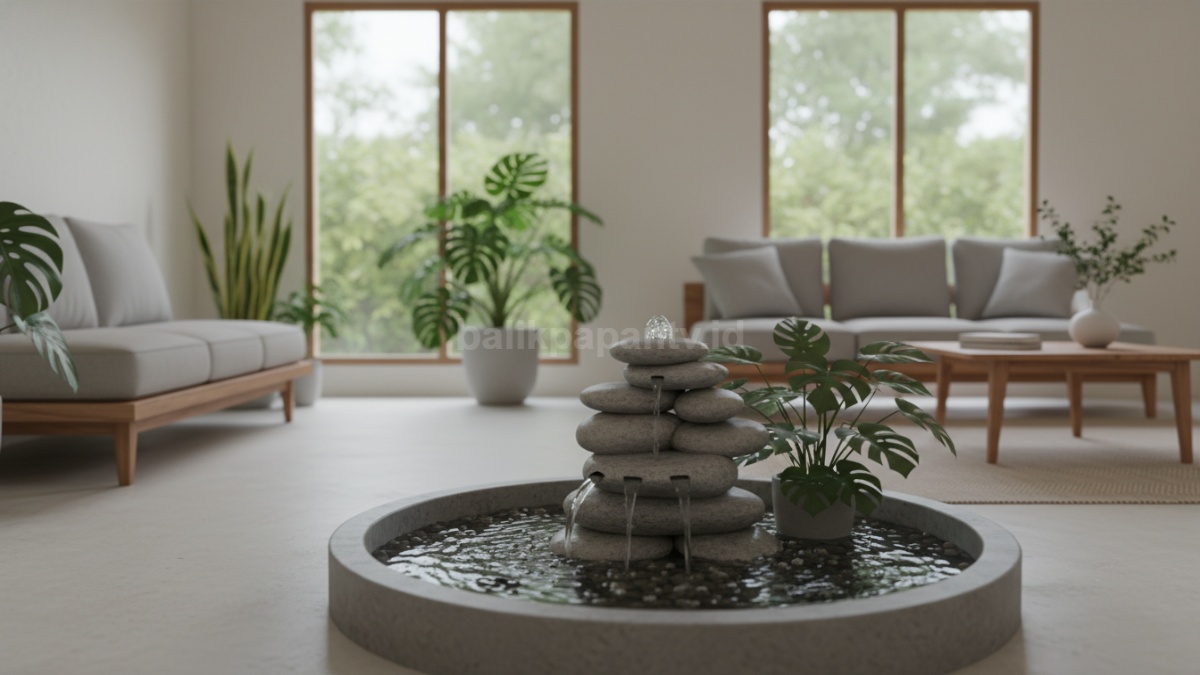 Air fountain mini di dalam ruangan 