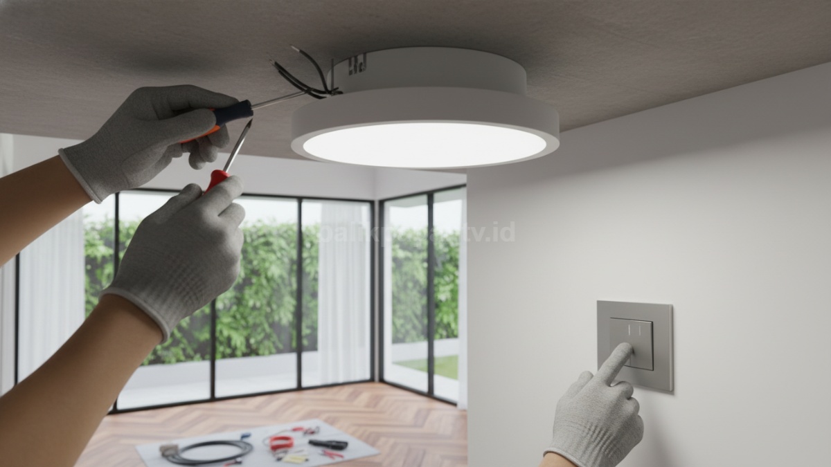 Cara cek lampu dan saklar secara manual 
