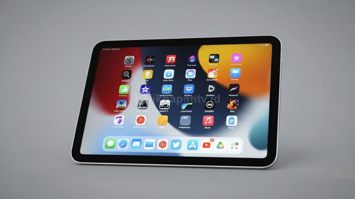iPad Mini 8 konsep dengan layar OLED tipis, tampil elegan dan modern
