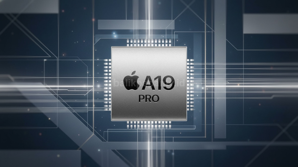 Chip A19 Pro dengan ilustrasi performa tinggi untuk gaming dan AI