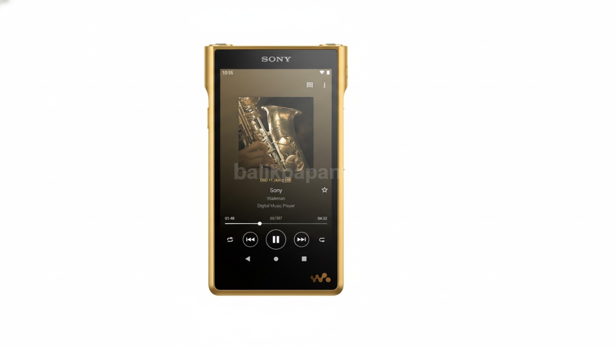 Walkman modern sebagai perangkat audio premium audiophile.