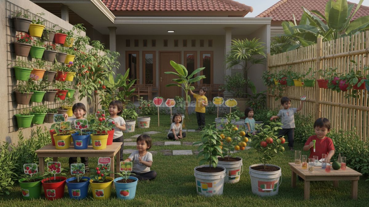6 ide kebun buah mini ramah anak yang bisa dicoba 