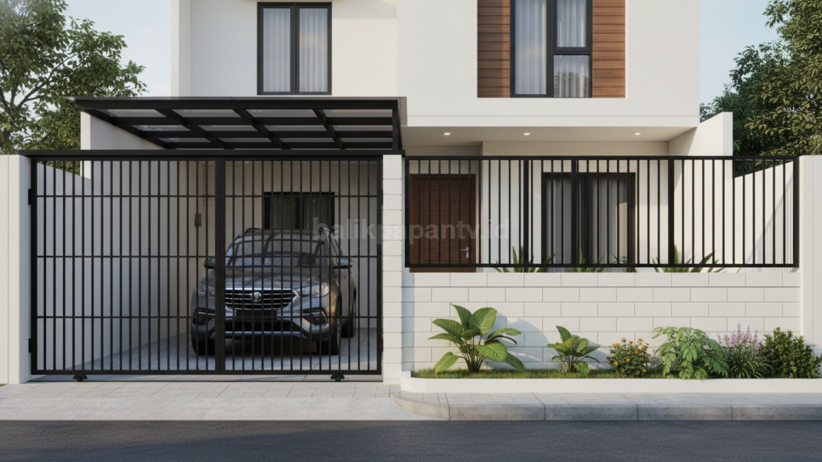 Kombinasi hebel dan besi hollow