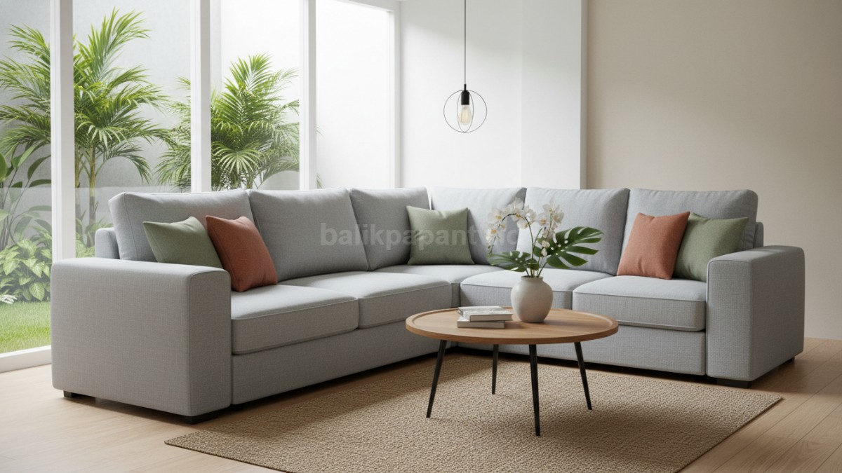 Sofa yang proporsional ukurannya dengan ruang akan kasih ruang gerak visual dan fisik buat bubuhan jalan, duduk, bahkan buat ajak tamu ngobrol tanpa rasa sesak