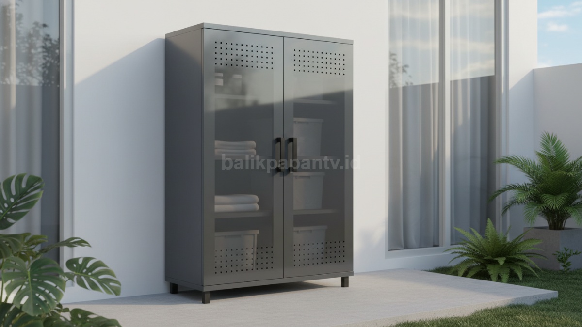 Lemari Resin dengan Ventilasi 