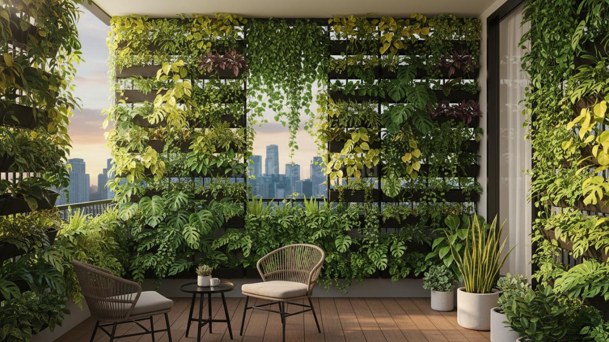 Tanaman Rambat atau Vertical Garden 