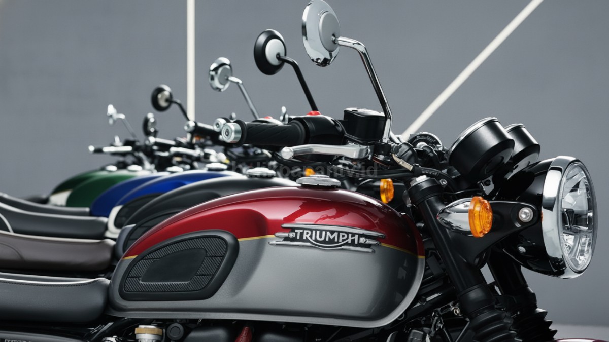 Triumph 400 Series tampil gagah dengan desain klasik modern yang langsung mencuri perhatian di Indonesia.