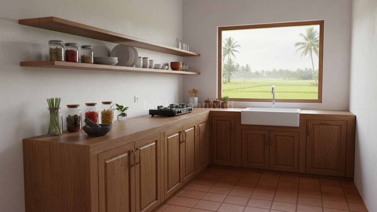 Dapur linear satu sisi