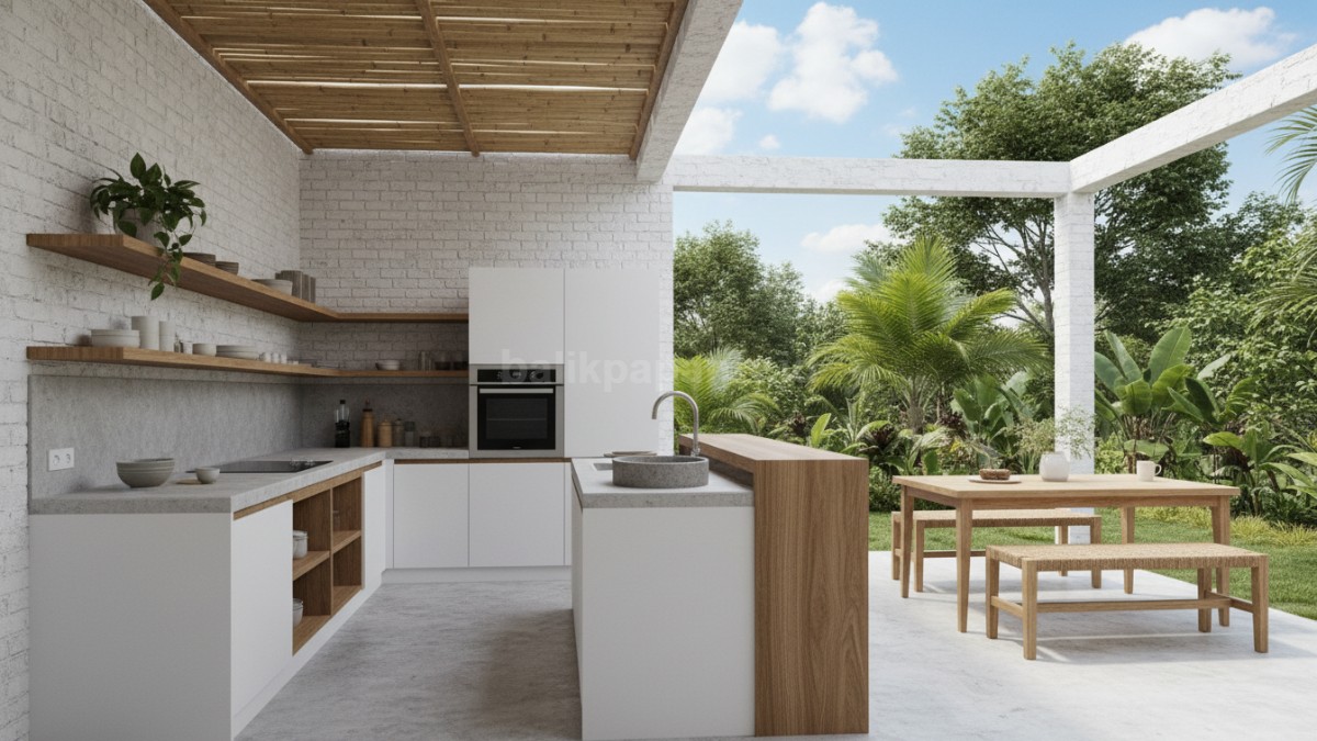 Dapur semi outdoor