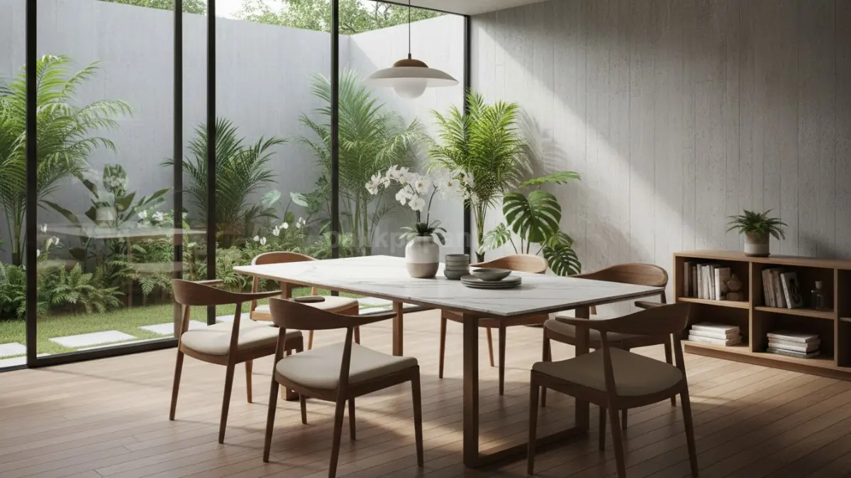 Ganti top table dengan material HPL