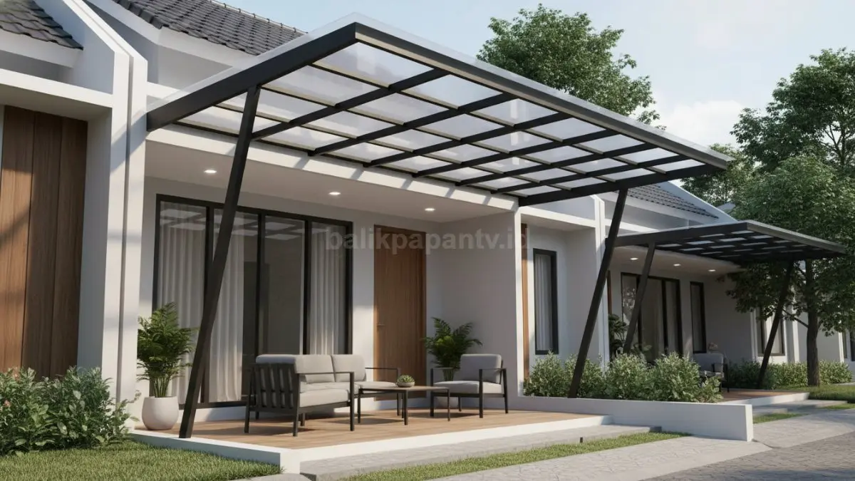 Kanopi polycarbonate solid