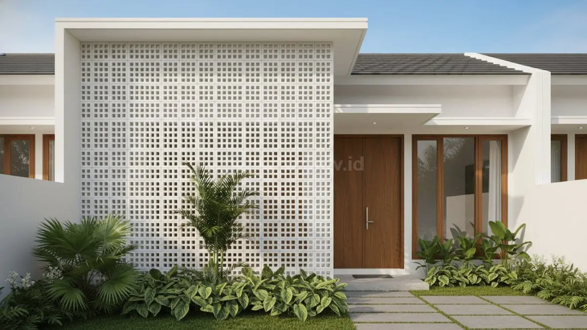 Kisi motif grid
