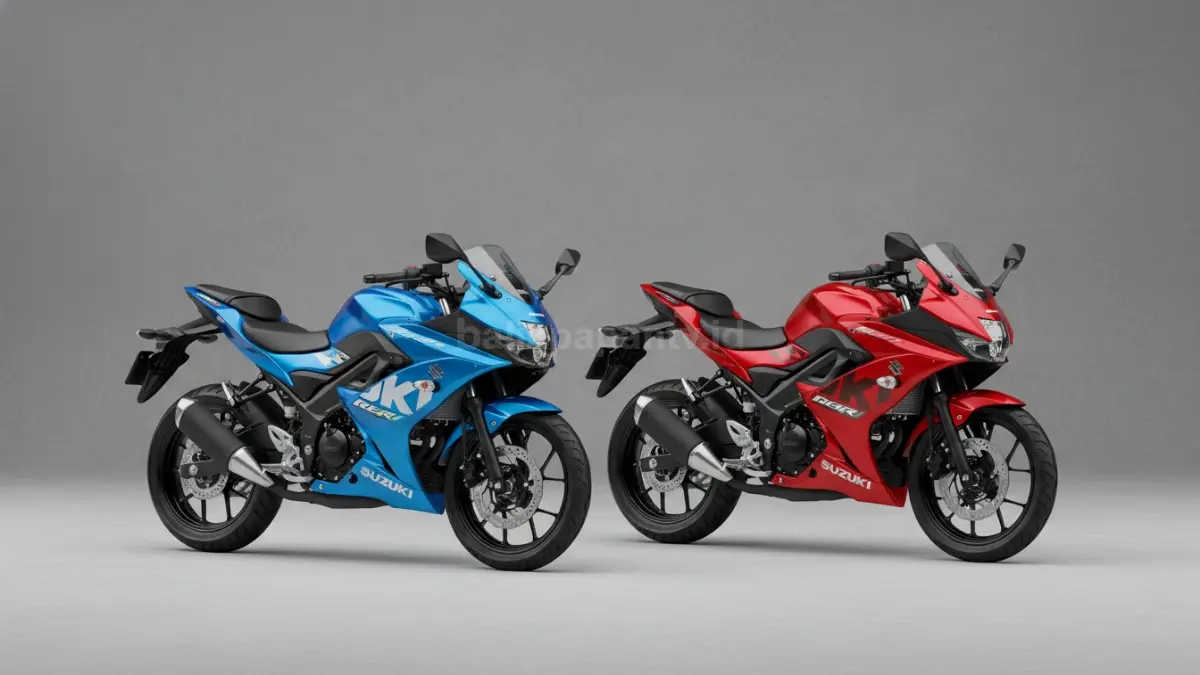 Motor GSX-R125 dan GSX-S125 tampil sporty, bukti motor kecil performa global