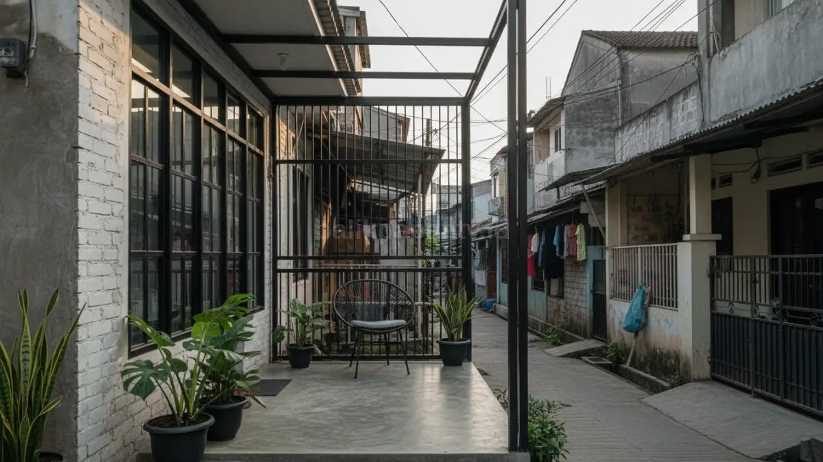 Teras industrial ringan