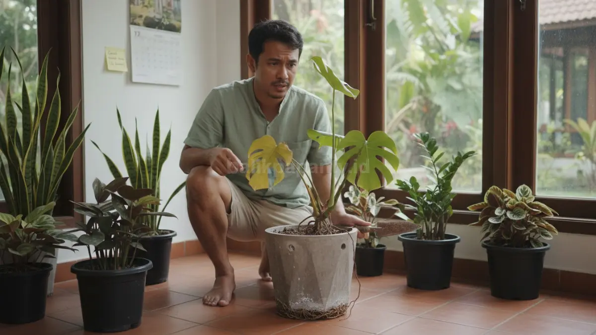 Jarang mengganti media tanam lebih dari 6 bulan