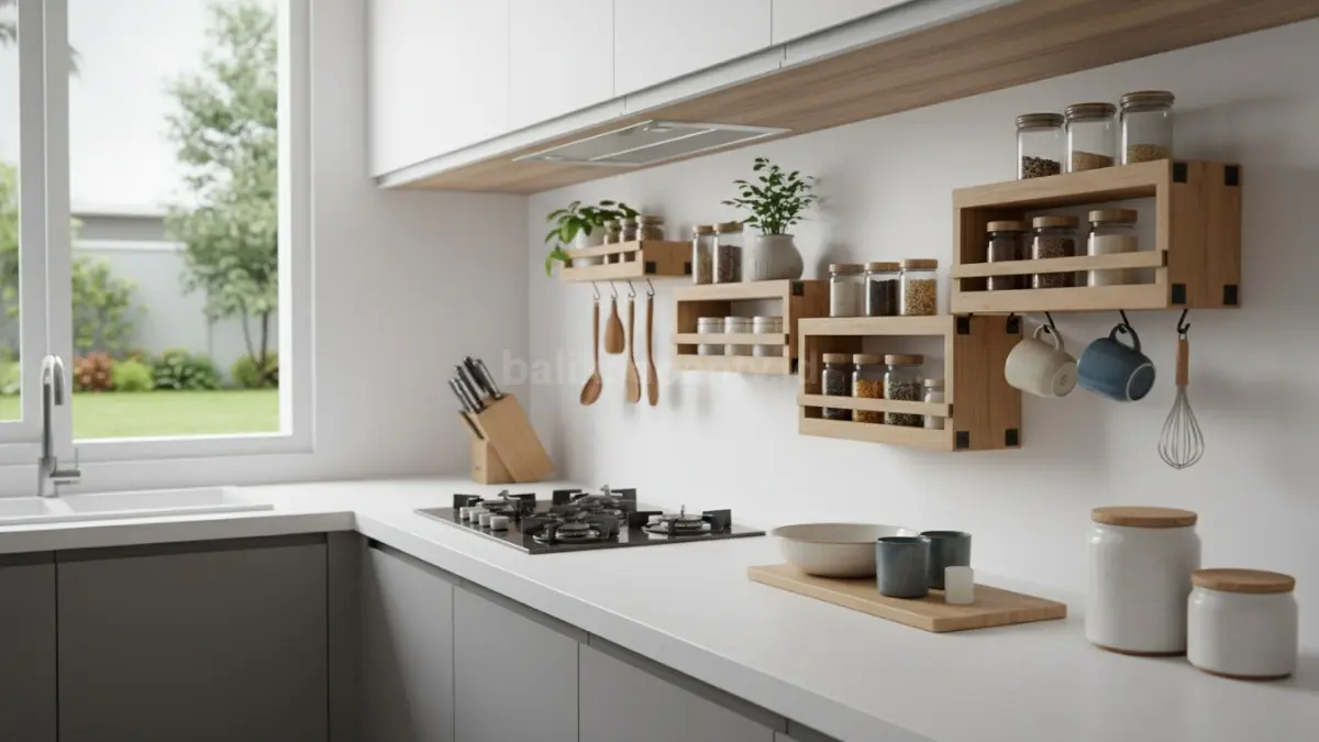 Rak gantung mini modular