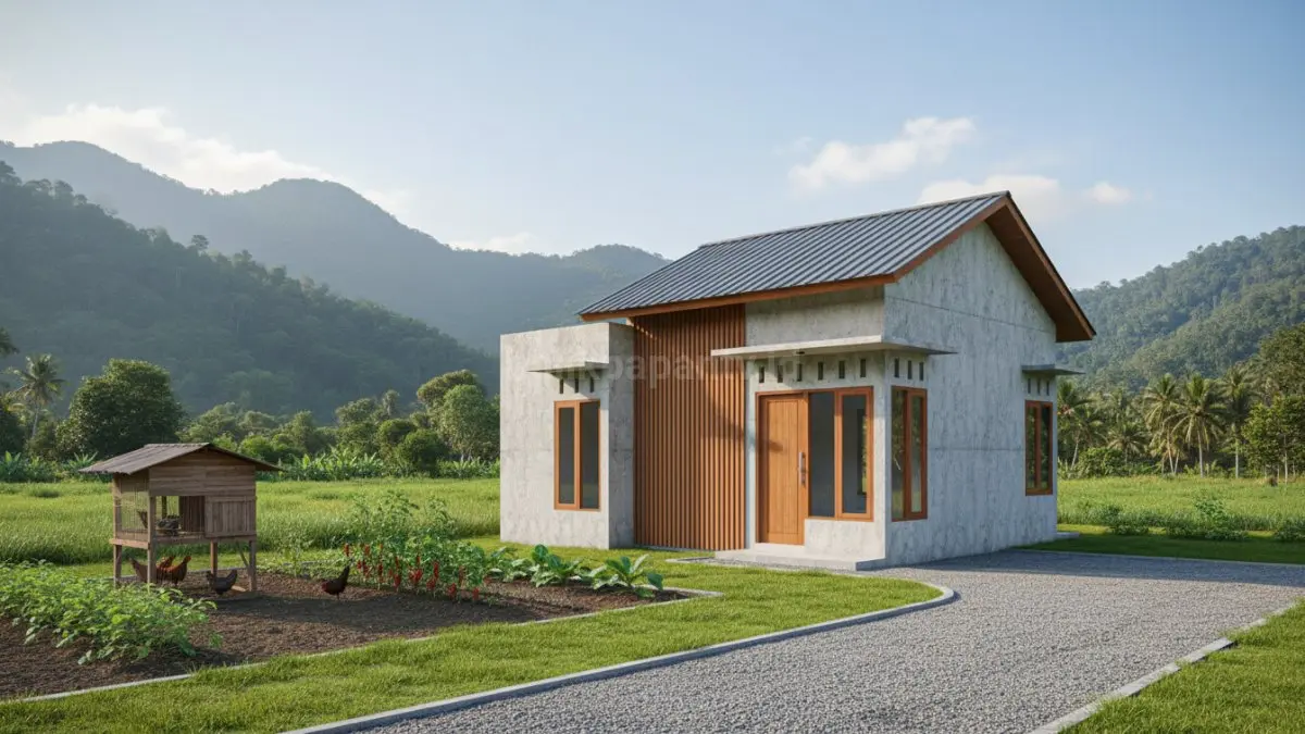  Rumah kompak 6x9 meter 