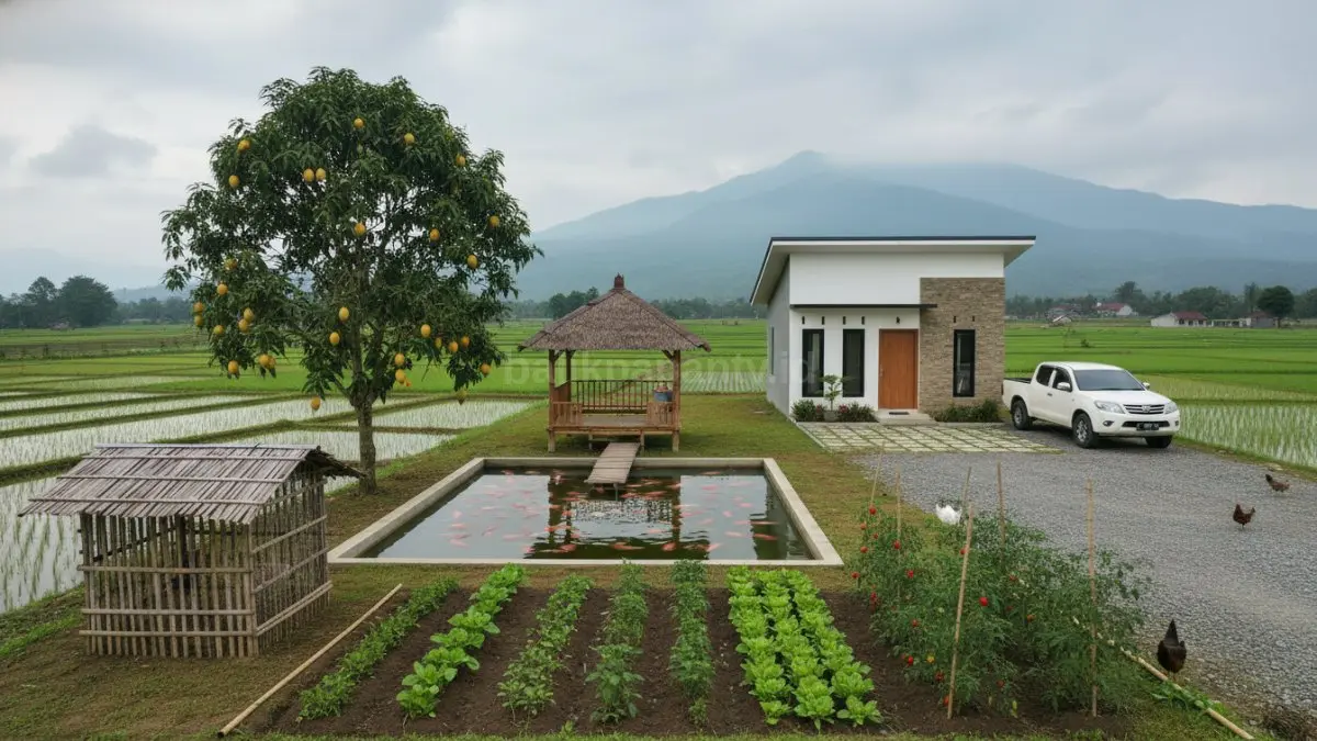 Rumah kompak tipe kecil