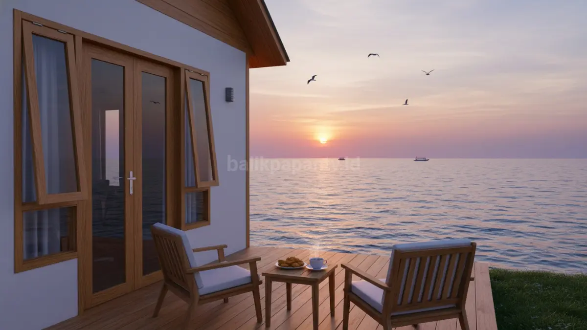  Cottage Kayu Natural Scandinavian Tropis 