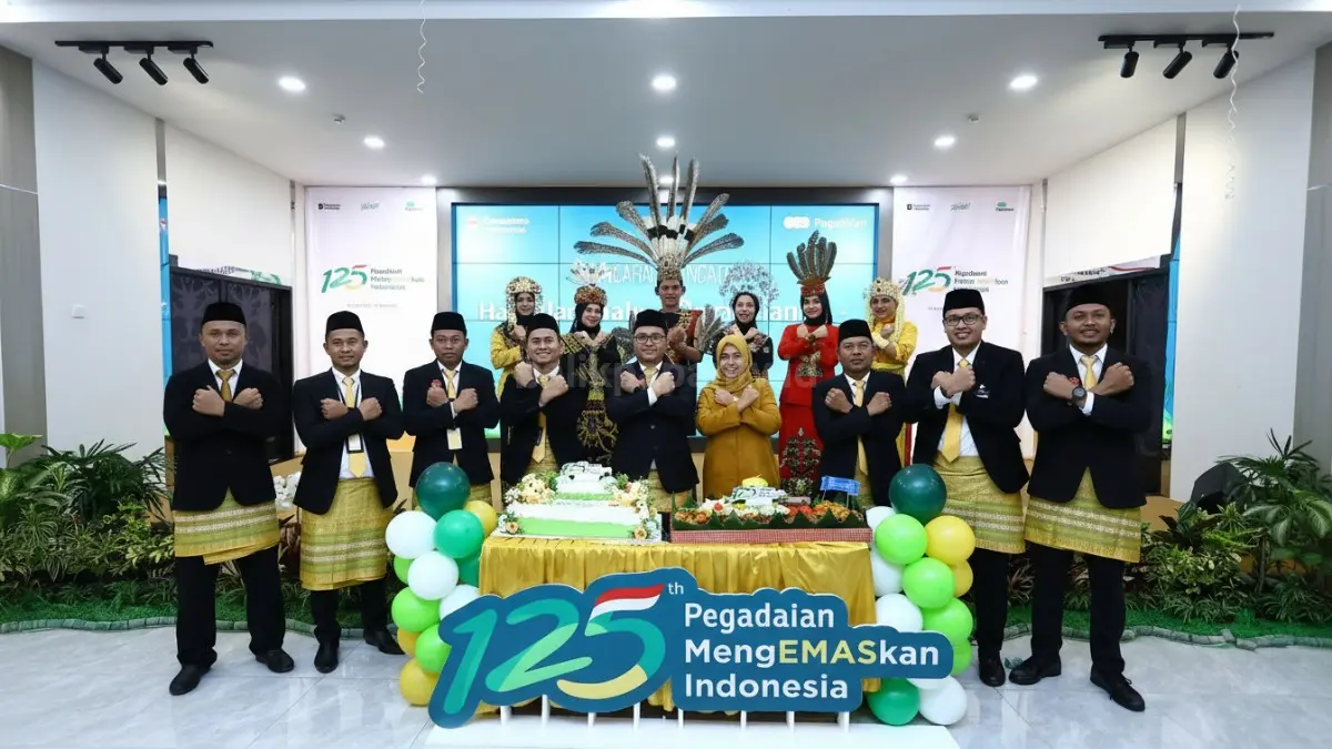 Perayaan HUT ke-125 Pegadaian di Balikpapan dengan semangat MengEMASkan Indonesia dan kolaborasi lintas sektor