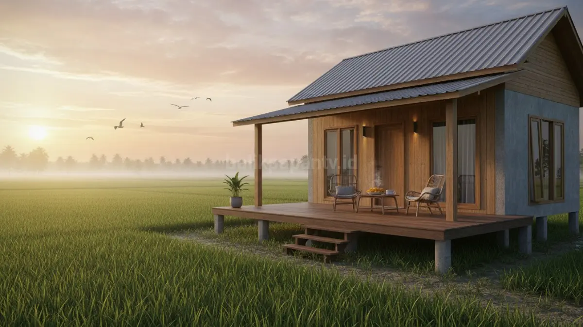  Rumah Panggung Minimalis Modern 