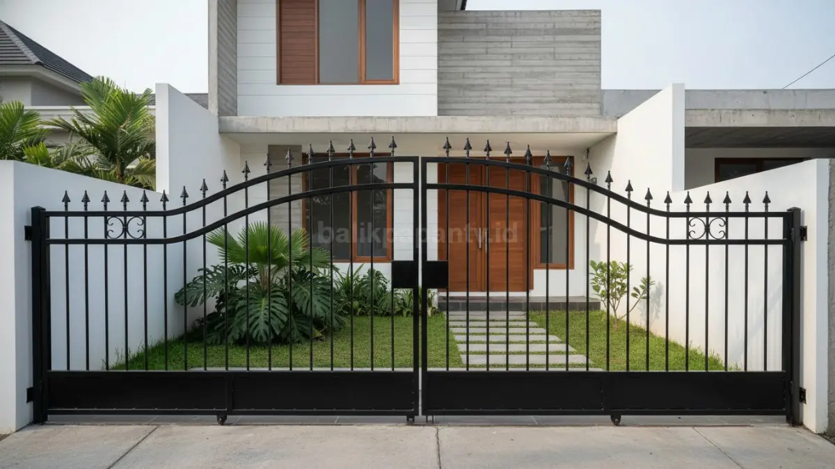 Besi tempa dengan desain tahan cuaca ekstrem