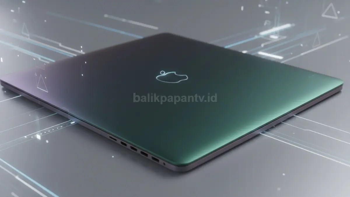 Detail bodi aluminium MacBook Neo dengan warna unik dan finishing halus