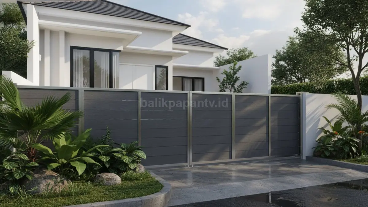 Material pagar yang tahan cuaca punya peran besar dalam menjaga keamanan serta mengurangi biaya perawatan