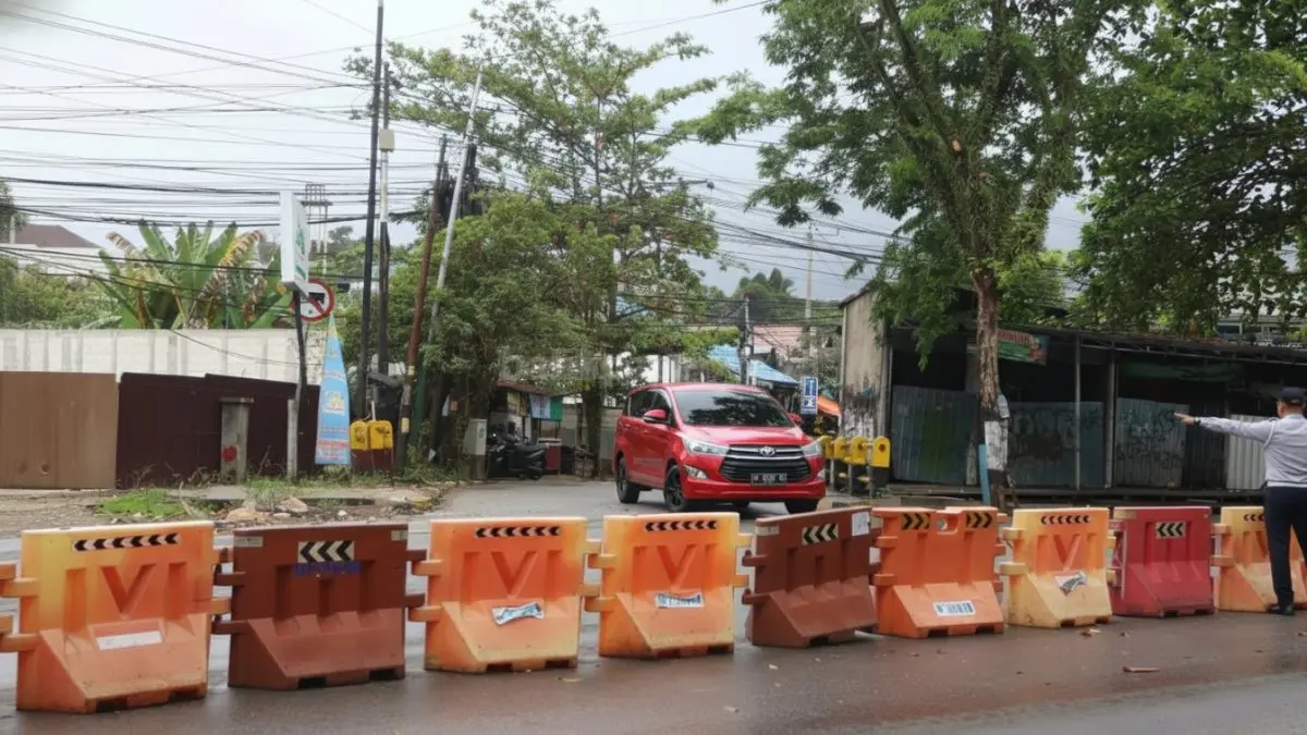 Rekayasa lalu lintas di Jalan Agung Tunggal bantu kurangi kemacetan warga